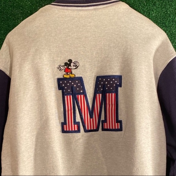 Disney Other - Vintage Mickey Mouse Disney Bomber varsity jacket